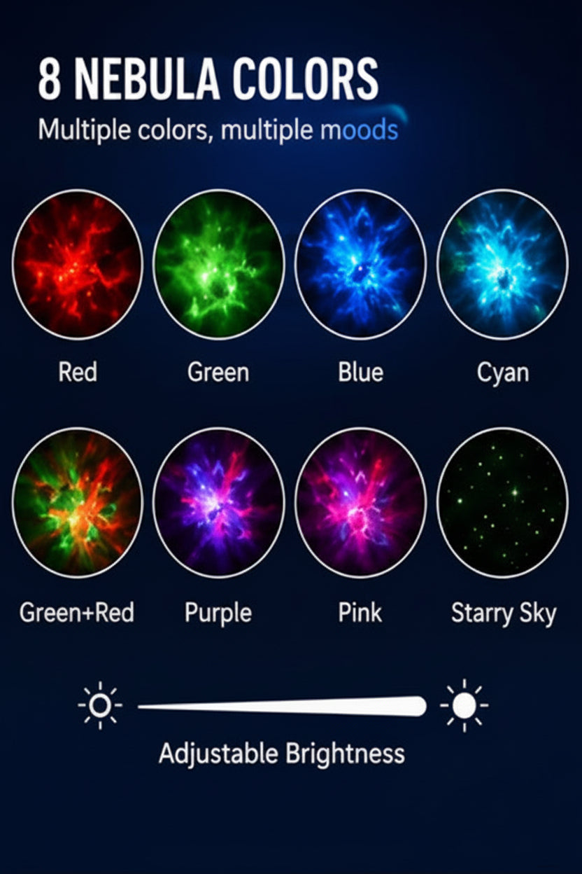 Astronaut LED Galaxy Projector for Bedroom