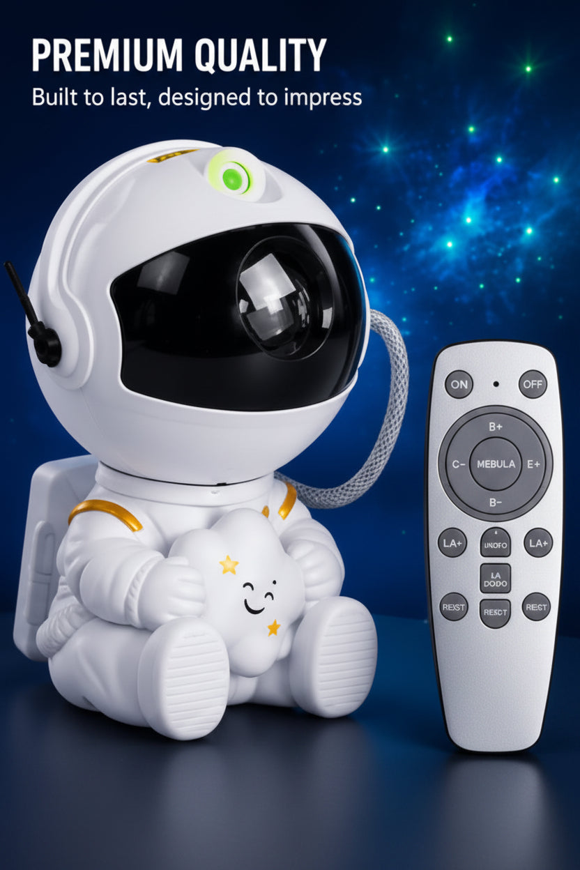 Astronaut LED Galaxy Projector for Bedroom