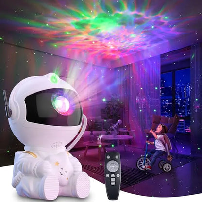 Projetor de galáxias astronauta